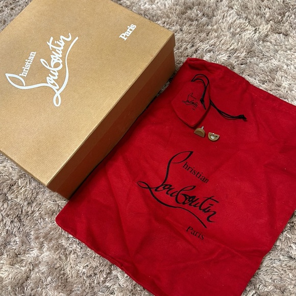 Christian Louboutin Glitter/Sparkly Platform Heels - Picture 8 of 10